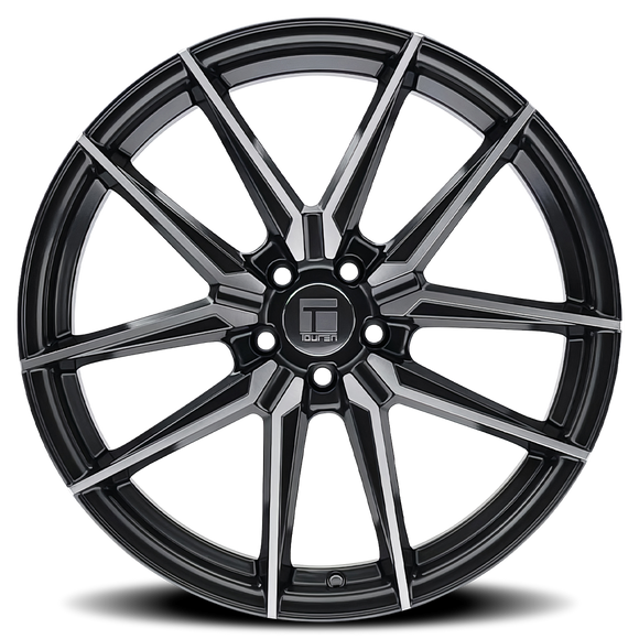 20x9 Touren TR94 Brushed With Dark Graphite Window 5x120 ET35 CB72.56 Wheel Rim