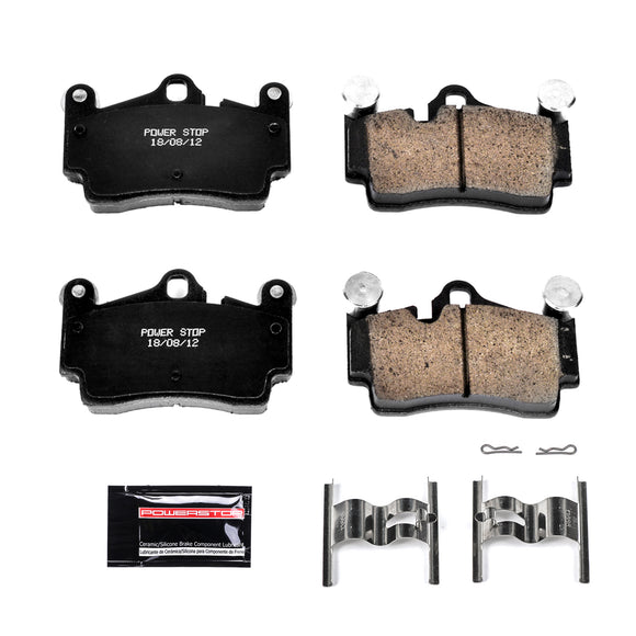 PowerStop Z23 Evolution Sport Carbon-Fiber Brake Pads With Hardware