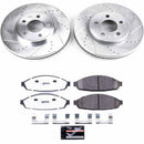 PowerStop Z26 Street Performance Ceramic Brake Pad and Drilled & Slotted Rotor K