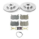 PowerStop Z23 Daily Driver Carbon-Fiber Ceramic Brake Pad and Drilled & Slotted