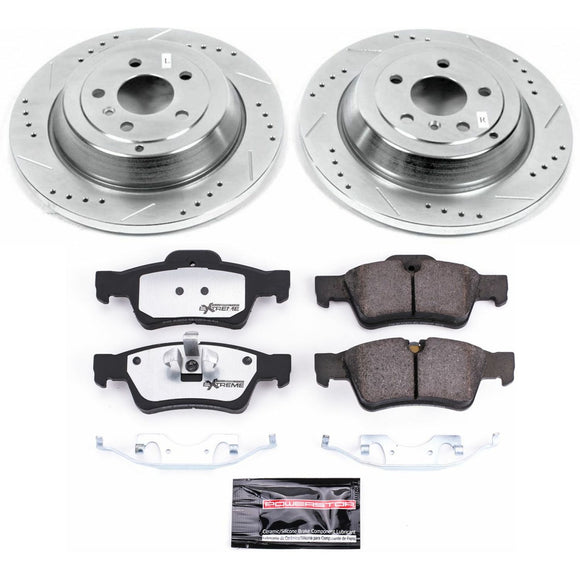 PowerStop Z26 Street Performance Ceramic Brake Pad and Drilled & Slotted Rotor K