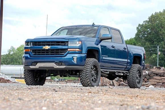 7 Inch Lift Kit - Alum/Stamp Steel - Vertex - Chevy/GMC 1500 (14-18)