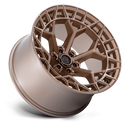 17x9 Fuel Off-Road FC873 Charger Platinum Bronze 5x127 ET-12 CB71.5 Wheel Rim