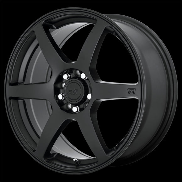 16X7 Motegi MR143 CS6 Satin Black 5X112/5X114.3 ET40 wheel/rim