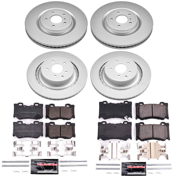 Z23 Daily Driver Premium Carbon-Fiber Ceramic Brake Pad and Fully Coated Rotor K