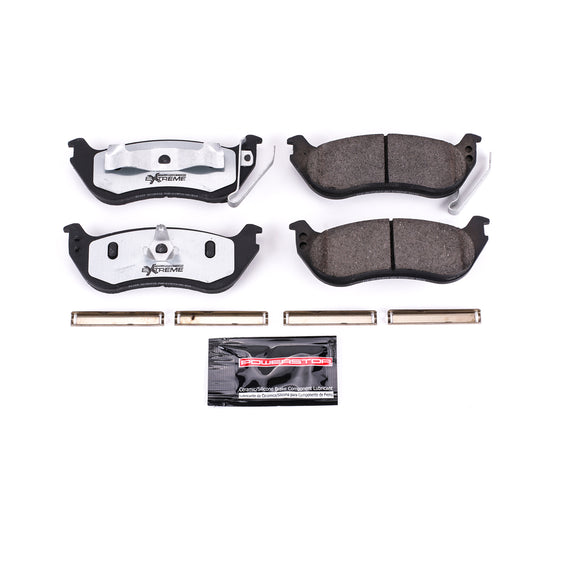 PowerStop Z36 Truck And Tow Carbon-Fiber Ceramic Brake Pads With Hardware