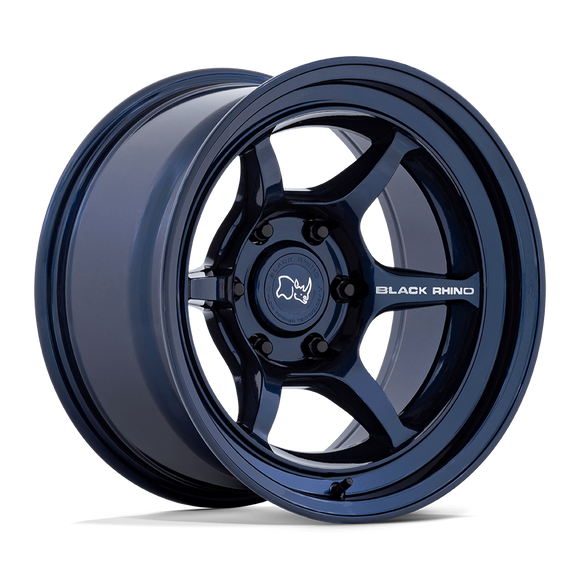 17X8.5 Black Rhino Shogun Gloss Midnight Blue 5X127 5X5 ET-10 Wheel Rim