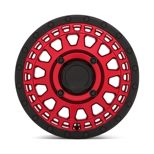 15X7 Black Rhino Powersports Parker UTV Red 4X110 ET36 Wheel Rim