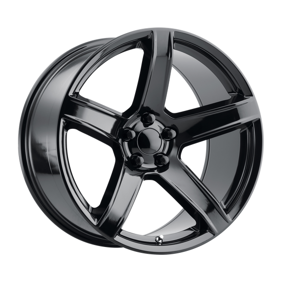 20X9.5 Performance Replicas PR209 Gloss Black 5X115 ET15 wheel/rim