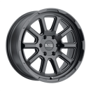 20X9.5 Black Rhino Chase Black-Matte Wheel/Rim 6x139.7 ET-18 6-139.7-3