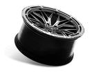 20x8.5 XXR 585 Chromium Black Machined Ring Wheel 5x4.5 ET35 CB73.1