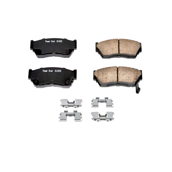 PowerStop Z17 Evolution Ceramic Brake Pads With Hardware