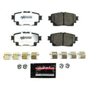 PowerStop Z36 Truck And Tow Carbon-Fiber Ceramic Brake Pads With Hardware