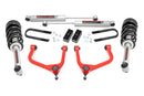 Rough Country Red 3.5 Inch Lift Kit for 25-26 Chevy Silverado 1500