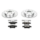 PowerStop Z23 Daily Driver Carbon-Fiber Ceramic Brake Pad and Drilled & Slotted