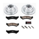 PowerStop Z23 Daily Driver Carbon-Fiber Ceramic Brake Pad and Drilled & Slotted
