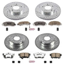PowerStop Z26 Street Performance Ceramic Brake Pad and Drilled & Slotted Rotor K