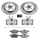 PowerStop OE Stock Replacement Low-Dust Ceramic Brake Pad, Rotor and Caliper Kit