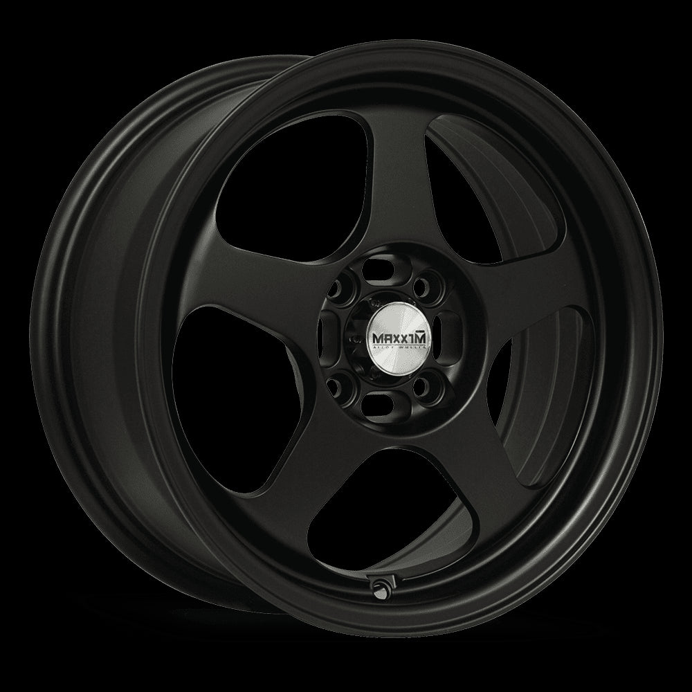 15x6.5 Maxxim Air Matte Black 4x100 ET38 Wheel Rim