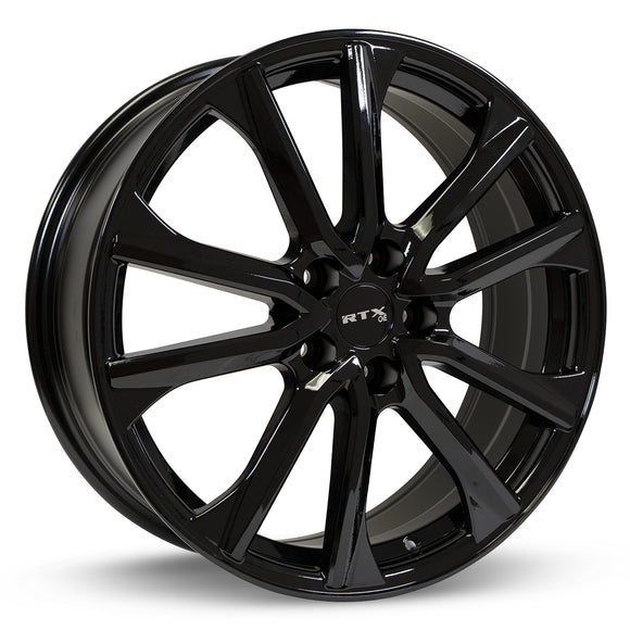 16x6.5 RTX Arai Gloss Black 5x114.3 ET40 wheel/rim