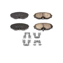 PowerStop Z17 Evolution Ceramic Brake Pads With Hardware