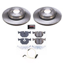 PowerStop OE Stock Replacement Low-Dust Ceramic Brake Pad and Rotor Kit