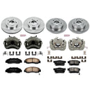 PowerStop OE Stock Replacement Low-Dust Ceramic Brake Pad, Rotor and Caliper Kit