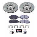 PowerStop Track Day Spec High-Performance Brake Pad and Rotor Kit