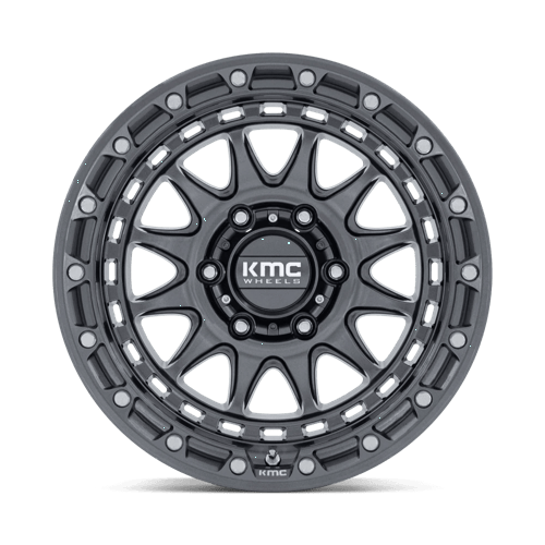 20x9 KMC KM556 Crux Gloss Gunmetal 6x139.7 ET1 CB106.1 Wheel Rim