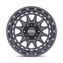 20x9 KMC KM556 Crux Gloss Gunmetal 6x139.7 ET1 CB106.1 Wheel Rim