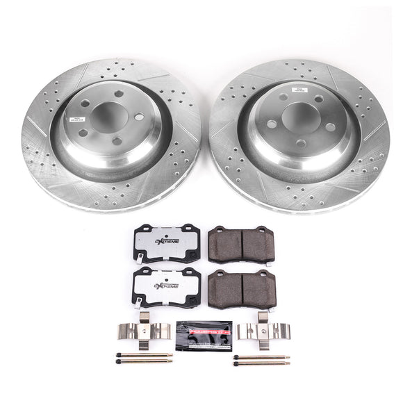PowerStop Z26 Street Performance Ceramic Brake Pad and Drilled & Slotted Rotor K