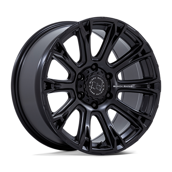 17x8.5 Black Rhino BR020 Diamondback Matte Black 6x120 ET25 CB66.9 Wheel/Rim