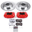 PowerStop Z36 Truck and SUV Ceramic Brake Pad, Drilled & Slotted Rotor, and Cali
