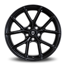 19x9.5 Curva CFF70 Gloss Black 5x112 ET40 wheel/rim