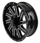 16x6 Raceline 820M Gloss Black Machined 8x165.1 8x6.5 ET0 Wheel Rim