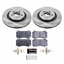 PowerStop Track Day High-Performance Brake Pad and Rotor Kit