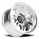 17x9.5 Vision 409 Inferno Milled Machine Face 5x5 (5x127) ET-18 wheel/rim