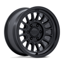 17x8.5 KMC KM733 Impact FFT Matte Black 6x120 ET25 CB66.9 Wheel Rim