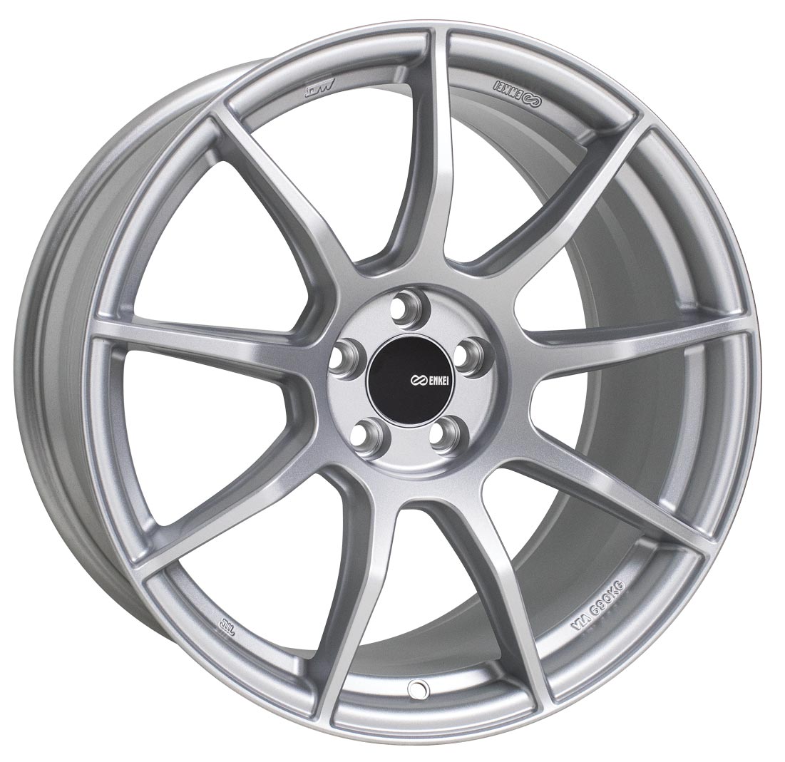 17X9 Enkei TS9 Wheel/Rim Matte Silver 5X100 ET45 5-100 17-9