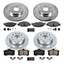 PowerStop Z23 Daily Driver Carbon-Fiber Ceramic Brake Pad and Drilled & Slotted