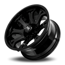 20x12 Hardrock BloodShot Xposed Gloss Black 5x150 ET-44 wheel/rim-4