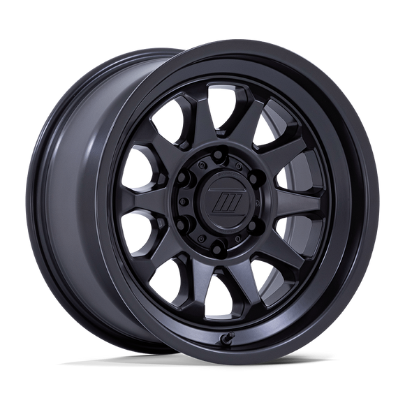 17X8 Pro Comp Alloys PA203 Beacon Matte Black 6x139.7 ET20 Wheel Rim
