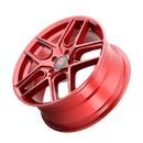 18x8 Touren TR79 Crimson Candy Red 5x108 ET35 CB63.50 Wheel Rim