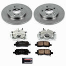 PowerStop OE Stock Replacement Low-Dust Ceramic Brake Pad, Rotor and Caliper Kit