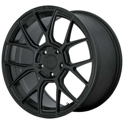 18X8.5 Motegi MR147 CM7 Satin Black 5X120 ET35 wheel/rim