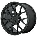 18X8.5 Motegi MR147 CM7 Satin Black 5X120 ET35 wheel/rim