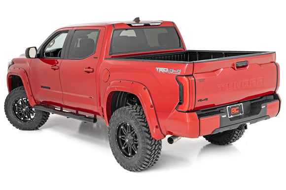 Oval Nerf Steps - Crew Cab - Black - Toyota Tundra 2WD/4WD (22-23)