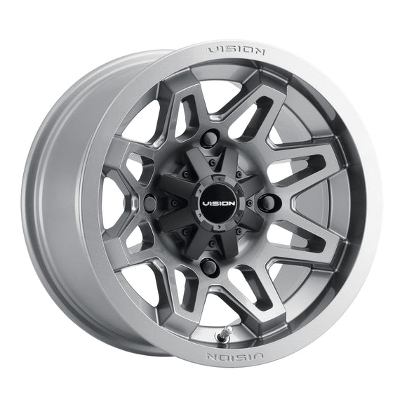 15x7 Vision 415 Bomb Gunmetal 4x110 ET38.1 Wheel Rim