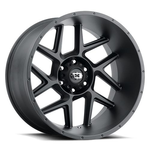 20x9 Vision 360 Sliver Satin Black Wheel 5x150 ET12 CB110.2