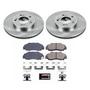 PowerStop OE Stock Replacement Low-Dust Ceramic Brake Pad and Rotor Kit